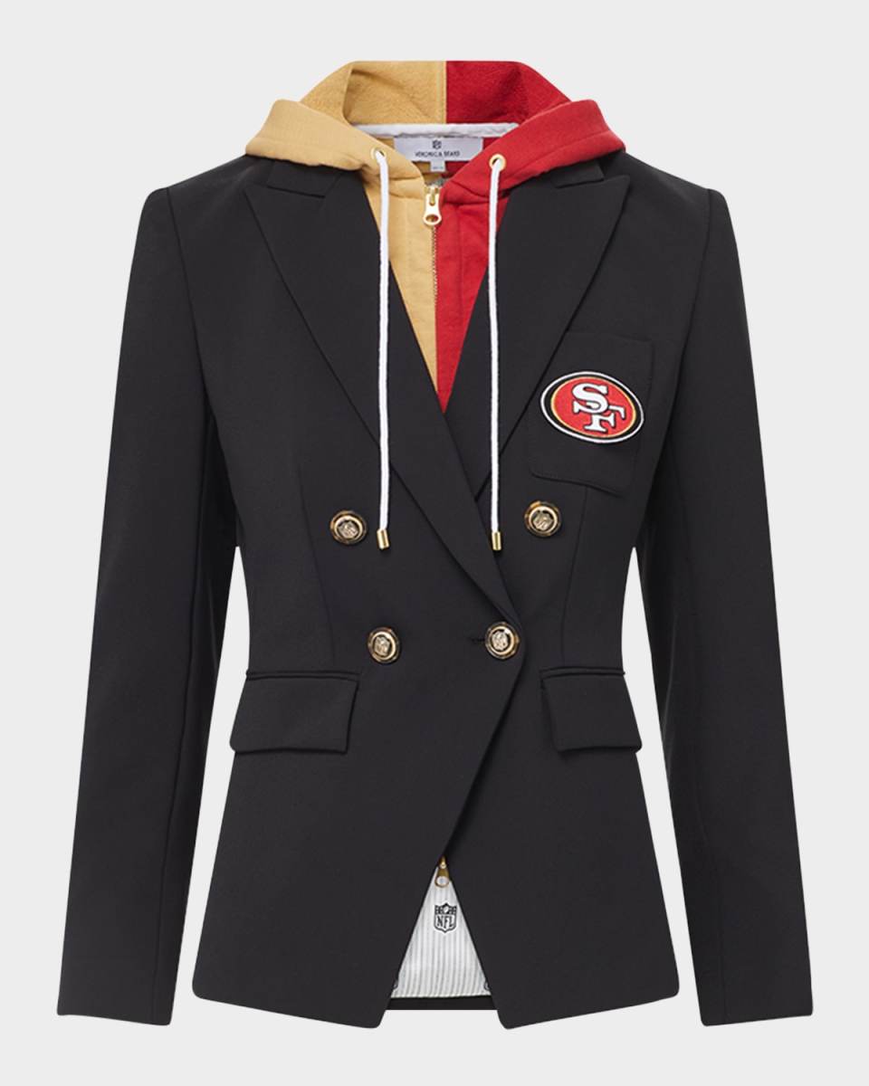 Veronica Beard x NFL Dickey Jacket, San Francisco 49ers